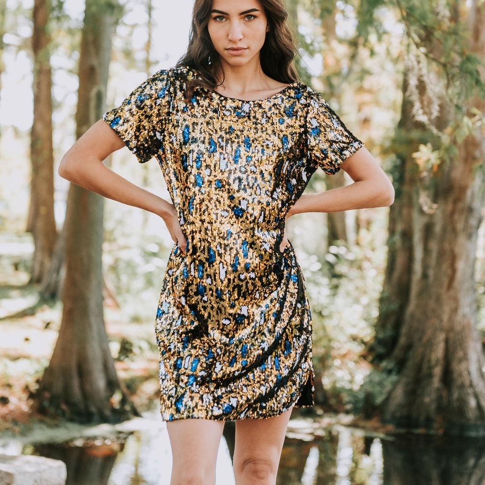 FATE by LFD Sequin Mini Dress
